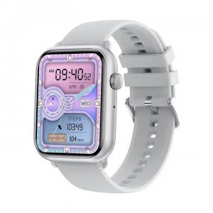 Durable NFC Heart Rate Smart Watch AMOLED BT Call HK27 Zinc Alloy