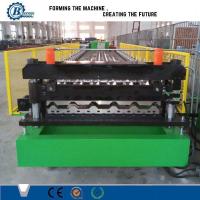 China House Roof Panel Roll Forming Machine , Aluminium Roofing Sheet Making Machine on sale