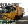 dongfeng 4*2 LHD 120Hp diesel street sweeper truck with factory price, hot sale