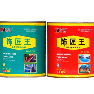 China Réparation céramique Résine époxy pour théières Vases bols et bassins Résistant à la température supplier