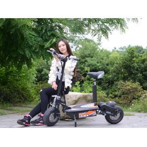 China 48V Two Wheel Electric Scooter For Adults / 1000W Electric Moped Scooter supplier