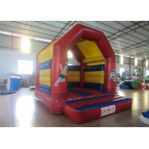 China Indoor Inflatable Bounce House , Big Party Bounce House With Slide 3.5 X 3.5m supplier