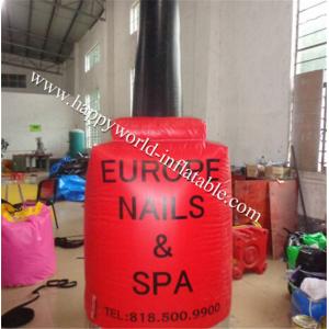 China Big inflatable nail polish bottle replica supplier