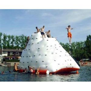 Crazy Inflatable Water Toys Inflatable Iceberg / Icetower For Floating Water Park