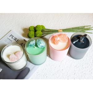 11 X 13cm Home Decoration Candles Luxury Aromatherapy Crystal Jar Soy Wax