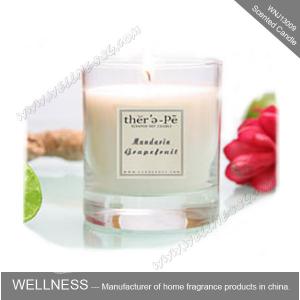 China Sweet Smelling Pure Soy Wax Candles , Aromatherapy Scented Candles For Beauty Care wholesale