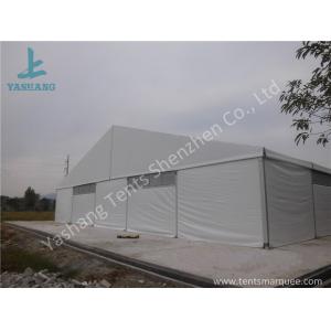 China Large Span Aluminum Frame Industrial Storage Tents , Temporary Storage Tents supplier