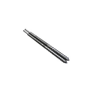 China Tambor bimetálico da parte superior do parafuso do gêmeo da injeção do Duplo-furo cônico para a extrusora, diâmetro φ45 - φ200 supplier