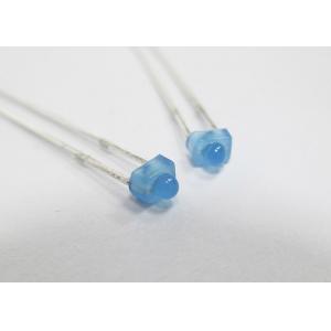 China 1.8mm Round Indicator LED Led Components Blue Diffused Flange For Status Indicators supplier