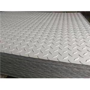 Cold Rolled Pattern Steel Plate AISI Standard 1-200mm Thickness