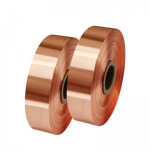 China Hot sale Copper Coil C11000 / C1200 / C12200 1mm 3mm thickness Copper Strip Coil supplier