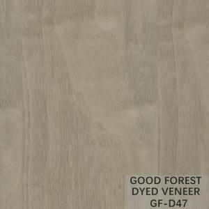 Dyed American Walnut Veneer Sheets Crown Cut / Straight Grain