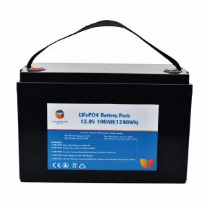 China 12V 100ah Lithium Ion 12.8V 100Ah LifePO4 Energy Storage Battery Pack For Solar supplier