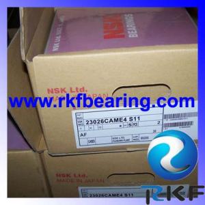China Low operating friction 130mm Double Row NSK Self-aligning Roller Bearing 23026CAME4 S11 wholesale