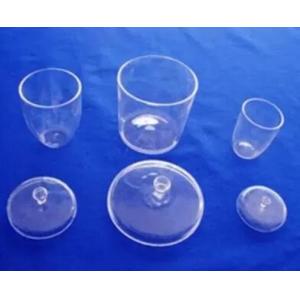 High Temparature Resistance Ecnomical Quartz Urn heat Quartz Glass Crucible