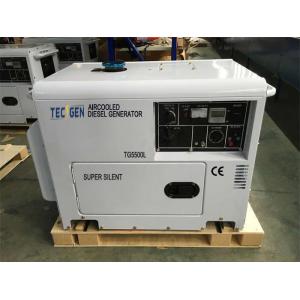 Home use air cooled portable diesel generator 4.5kW portable silent generator