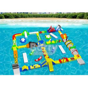 Open Water Inflatable Floating Water Park Adventures For Adults And Kids