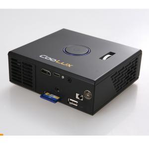 China スピーカーで造られる高い内腔の完全なhdの小型プロジェクターはMPEG4 3gpのwmvのamv RMVBを支えます supplier