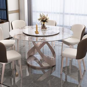 China ODM OEM Contemporary Dining Room Sets Low Water Absorption Dining Table 6 Seater supplier