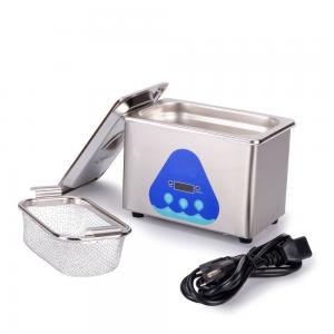 China 0.8L Mini Portable Household Ultrasonic Cleaner SUS Stainless Material 42Khz supplier