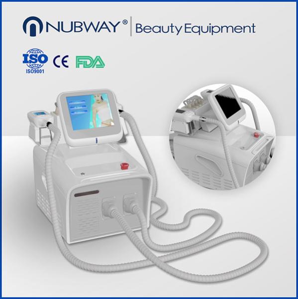 Multifunctional Cryolipolysis Slimming Machine With 2 simultaneous work Cryo Handles For Stubbon Fat Removal
