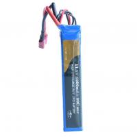 China 11.1V 25C 1200mAh Airsoft Lipo Battery 3S Stick Battery For Airsoft Guns Rifle on sale