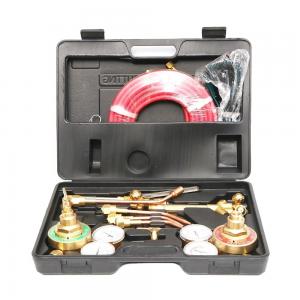 Convenient Carrying Case Oxygen Acetylene Brazing Kit for Upper Gas Welding Cutting Torch