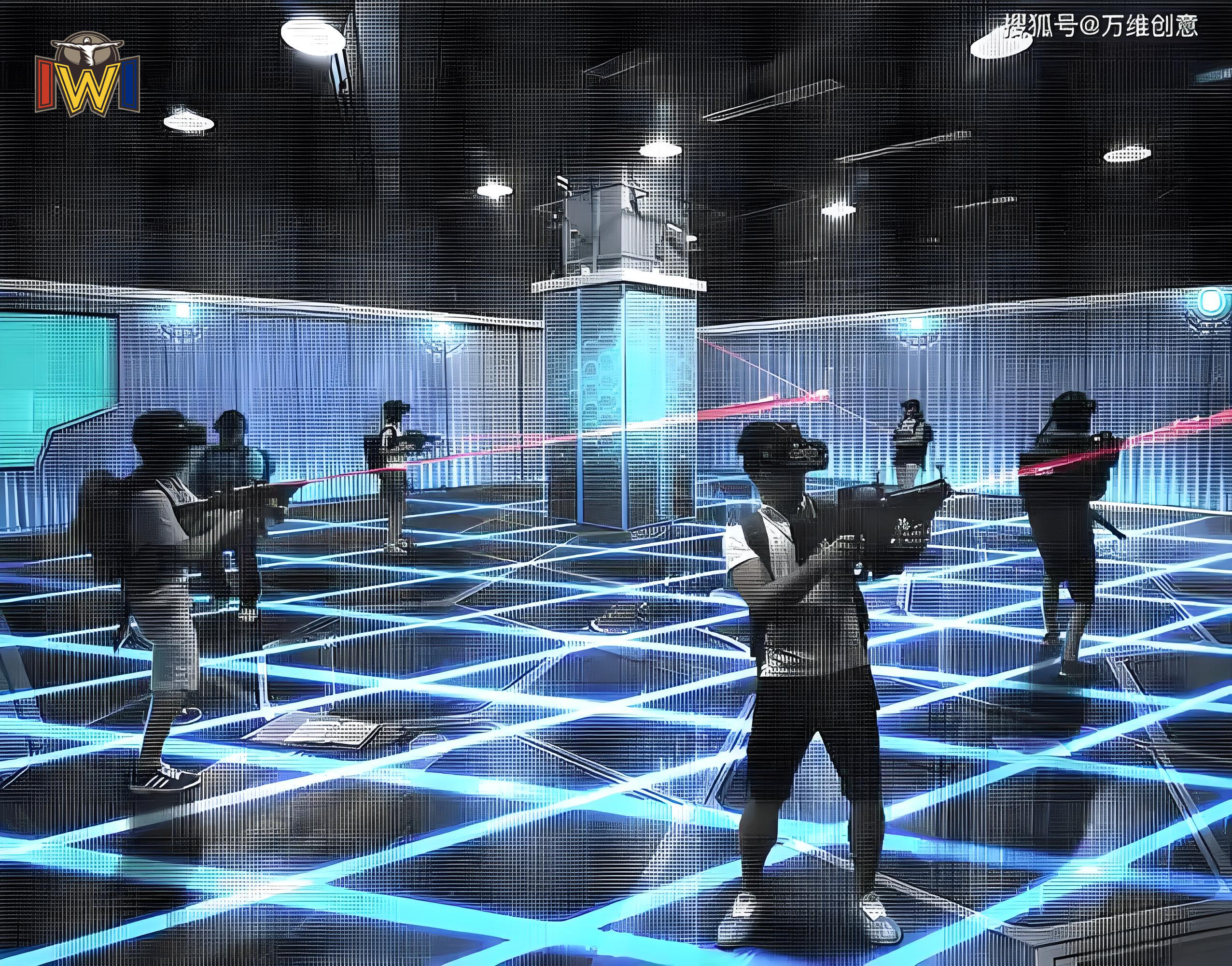 China XR Arena Location Based VR Space Game with Interactive Effects wholesale