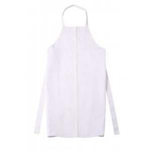 245 GSM 100% Cotton Twill 3/1 White Full Bib Apron Unisex Chef Uniform