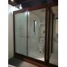 China Matt Chrome Complete Shower Enclosures 120 X 150 X 210cm Complete Shower Cabins wholesale