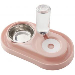 China Double Dog Cat Bowls, Stainless Steel Dog Bowl Cat Food Bowls and Water Feeder with Automatic wholesale