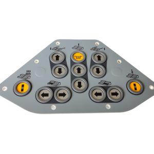 China S1800 S2100-2 main console 2134254 smart electrical control panel box to control screed system supplier