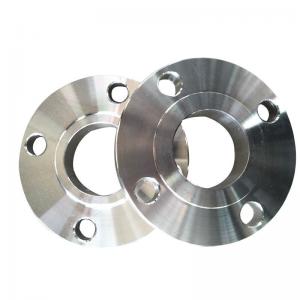 China Alloy steel plate type forged threaded flange supplier