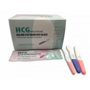 China HCG Urine Rapid Diagnostic Test Kit For Pregnancy OTC Marketing Easy To Use supplier