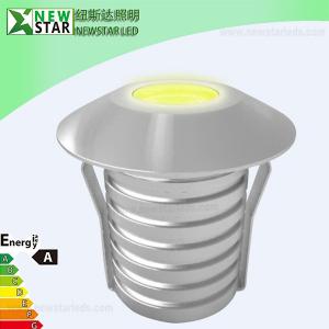 China IP67 40 Degree 12V Single Color 1W LED Inground Light, 1W LED Spotlight supplier