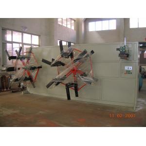 Double Station Line Winding Machine , PE / PPR Pvc Pipe Production Machine