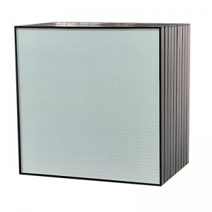 China Silent Space Saving HEPA Filter Fast Multi Speed Air Filter H13 H14 U15 U16 supplier