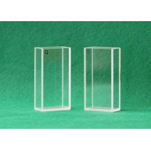 Borosilicate Fluorometer Cuvette Integral Forming Processed Polishing Sides