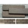 China Solid Rough Surface Exterior Thin Brick For Outside Wall 240x60mm wholesale