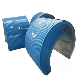Belt Conveyor Accessories Curved color steel tile UV conveyor rain cover