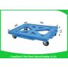 China Logistics Stackable Plastic Moving Dolly Convenience Transport Long Service Life wholesale