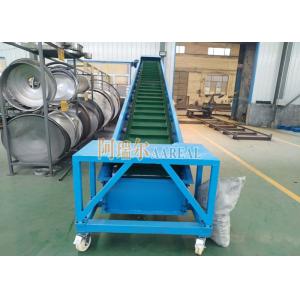 China 1400mm Climbing Skirt Industrial Belt Conveyors For Block Sugar wholesale