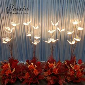 Romantic Wedding Lights Decoration 5 Head Butterfly LED Wedding Walkway Lights