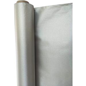 China 0.08mm 1100mm Aluminum Foil Laminated Fiberglass Cloth Emf Radiation Protection Clothes supplier