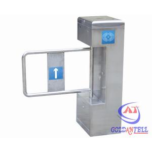 Self Check Alarm Function Swing Barrier Gate Direction Display Id Card Reader