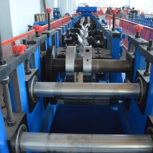 Cold Rolled Lipped CZ Purlin Roll Forming Machine , Galvanized Cold Forming Machine