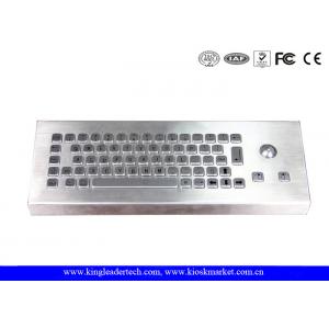 China 20mA IP68 Industrial Keyboard With Trackball Vandal Proof supplier