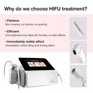 China 3 Handle Best HIFU Machine for Body Slimming & Skin Rejuvenation supplier