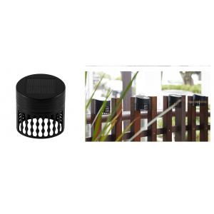 China Mini solar ambient garden lights waterproof LED outdoor fence light round shape supplier