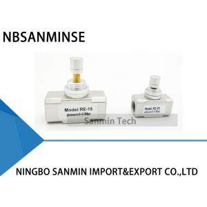 NBSANMINSE RE Flow Capacity Control Valve G Thread 1/8 1/4 3/8 1/2 Pneumatic Air Standard Type Control Valve
